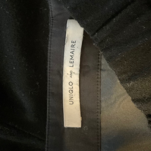 Uniqlo and Lemaire cropped wool/cashmere gaucho pants, size L - Picture 5 of 7